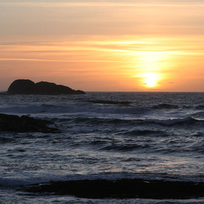 Sunset at Skerryvore B&B, Iona